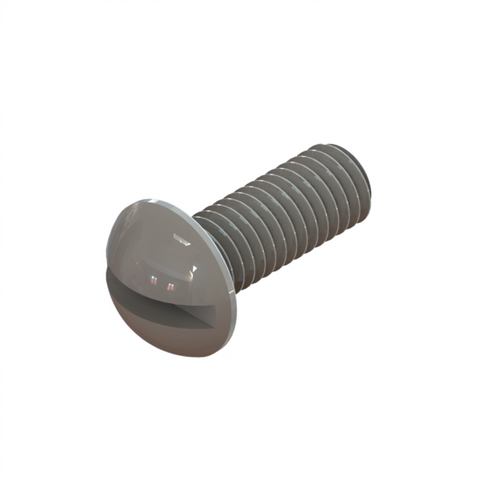 R-774 Screw #10-32X1/2 Flat/SQ Round Zinc