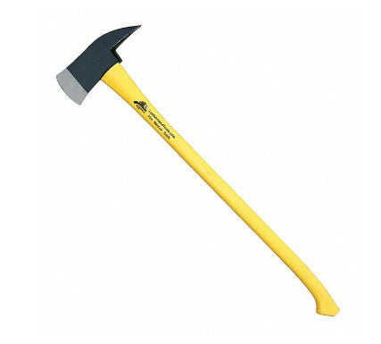 36" Pick Head Axe, Yellow - Leatherhead