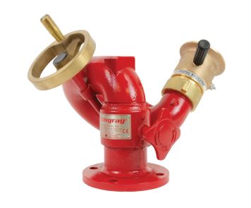 Stingray Monitor, 8393 (Handwheel control, 3" Flange 150#) - Elkhart Brass