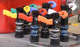 Colored Pistol Grips for TFT Nozzles - KIT