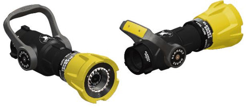 Chief XD Nozzle, 1.5"FNH with 1 3/8" Waterway, 95 GPM @ 100 PSI, Spinning Teeth, Yellow Bale and Bumper Cover, No Pistol Grip