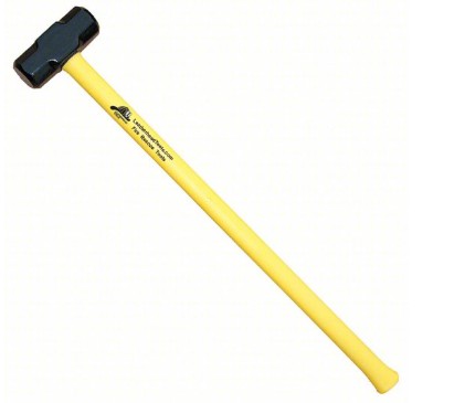 36" 8# Sledge Hammer, Yellow - Leatherhead