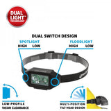 Nightstick Dual-Light HeadLamps